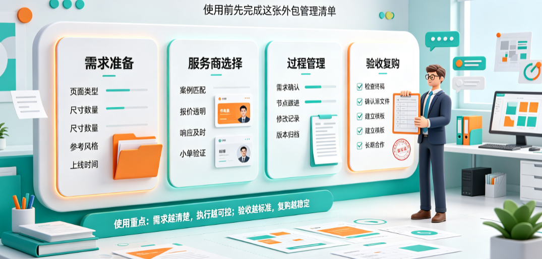 美工外包怎么用？
