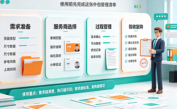 美工外包怎么用？全流程管理与效能提升指南