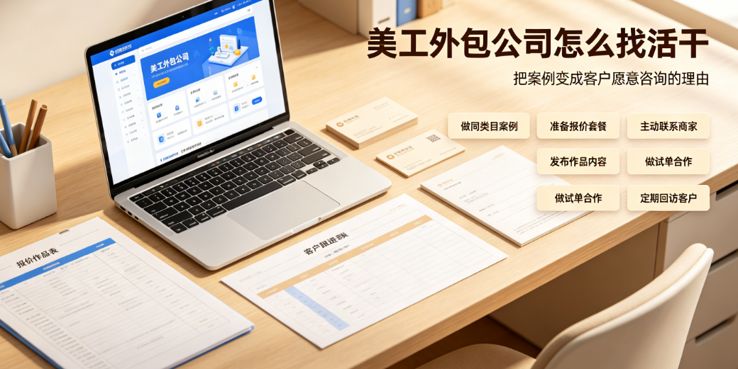 美工外包公司怎么找活干?