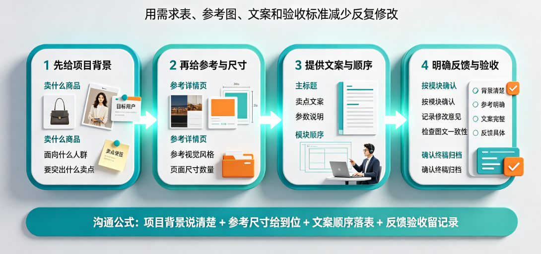 美工详情页外包怎么沟通？