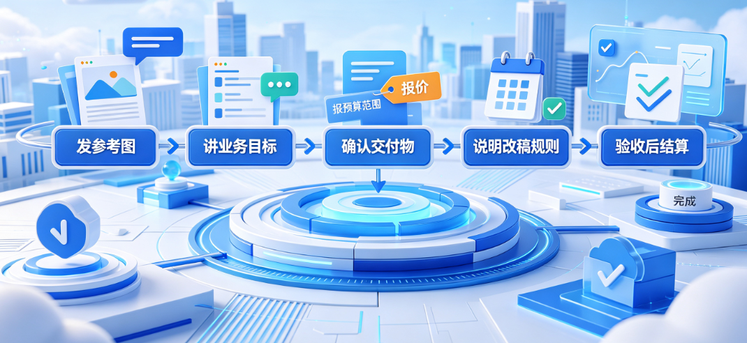 怎么和外包美工设计谈？