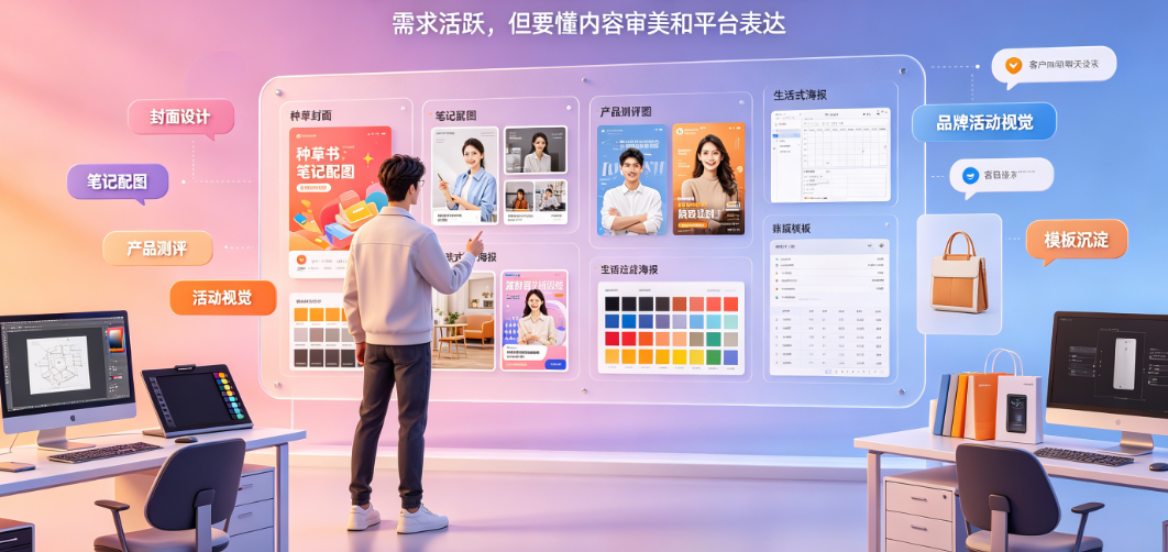 小红书美工外包怎么样?