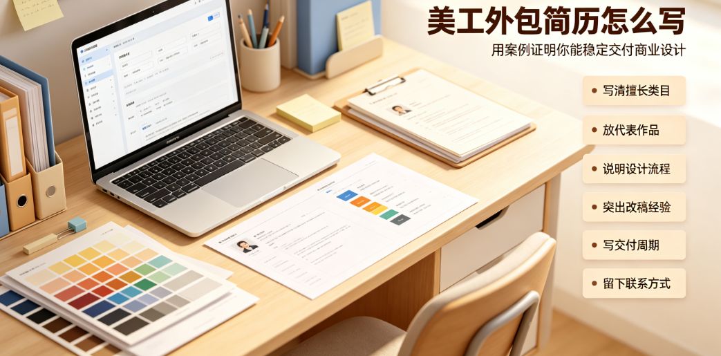 美工外包简历怎么写？