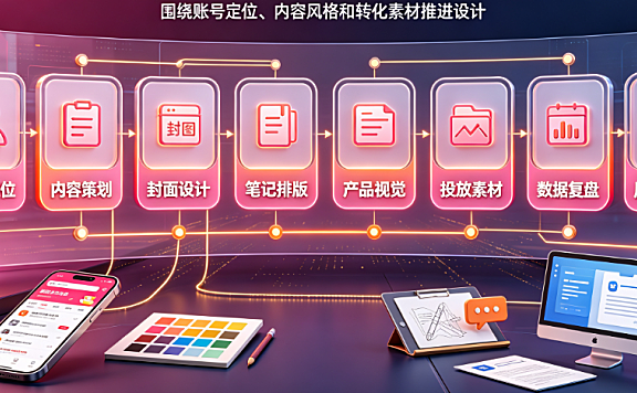 小红书美工外包怎么样做?内容视觉化与高转化实操指南