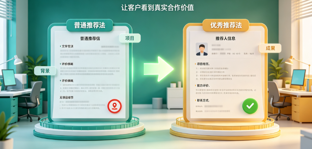 外包美工推荐信怎么写好?