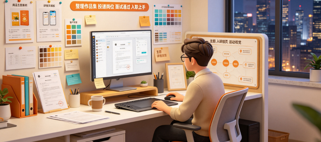 美工怎么进外包公司工作？