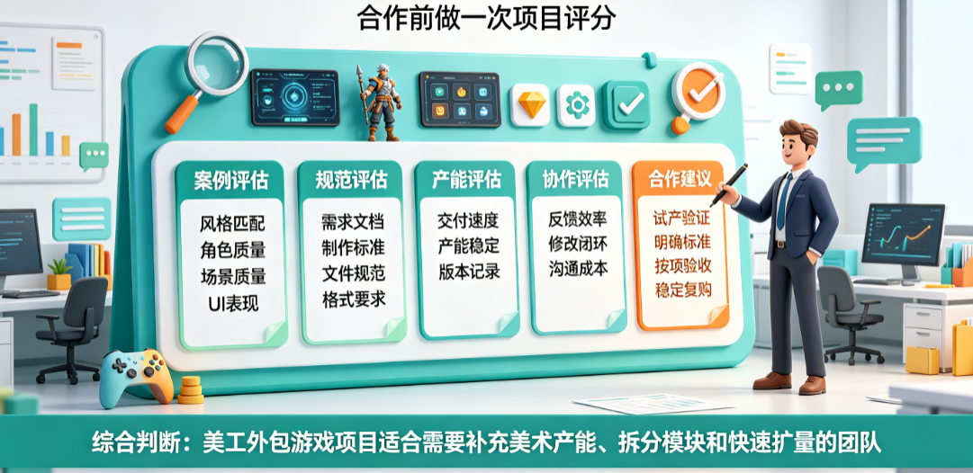 美工外包游戏怎么样？