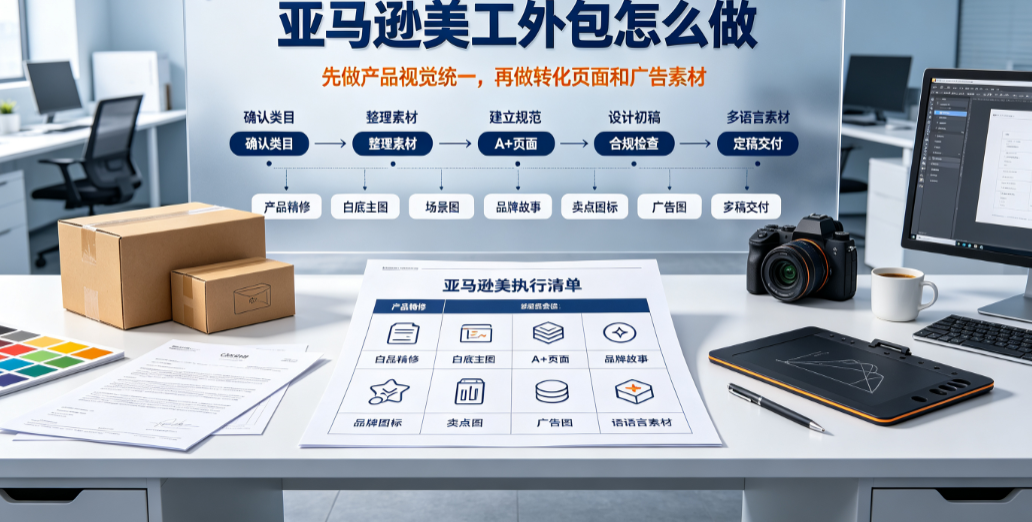 外包美工亚马逊怎么做？