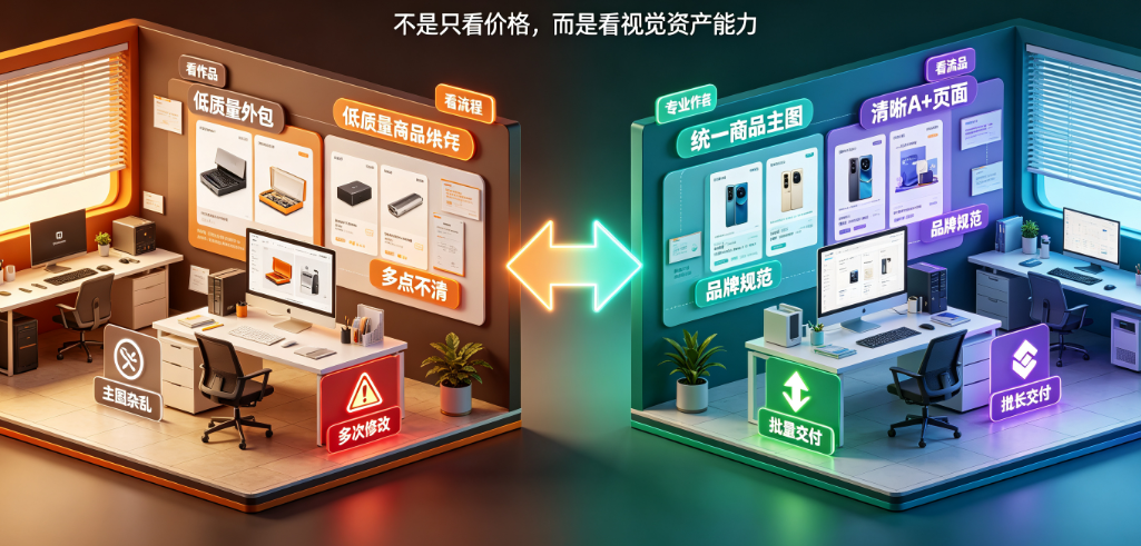 亚马逊外包美工怎么样?