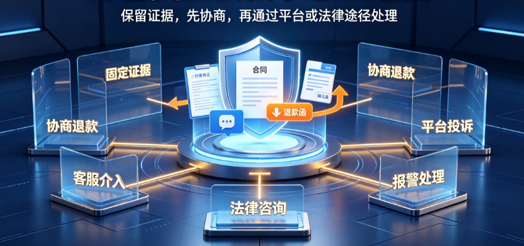 外包美工被骗了怎么追回?