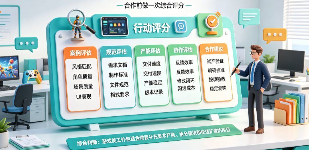游戏美工外包怎么样？