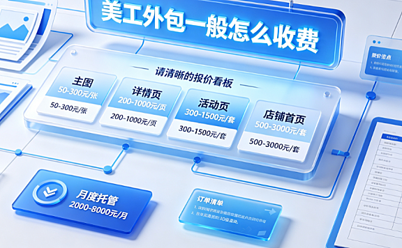美工外包一般怎么收费？计费模式、价格区间与交易避坑指南