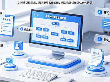怎么找美工外包的?精准筛选、试稿验证与合同管理指南