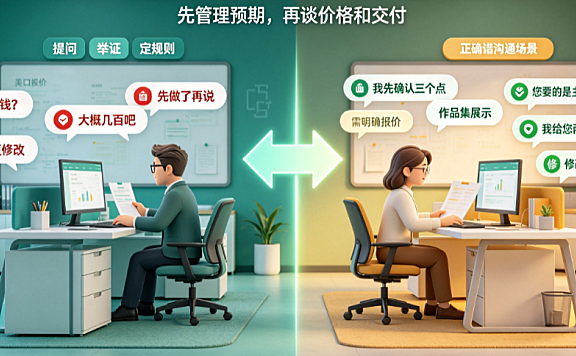 美工外包怎么聊客户话术?高转化沟通与成单指南