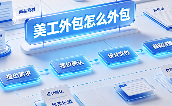 美工外包怎么外包？商家发包全流程、标准SOP与风险控制指南