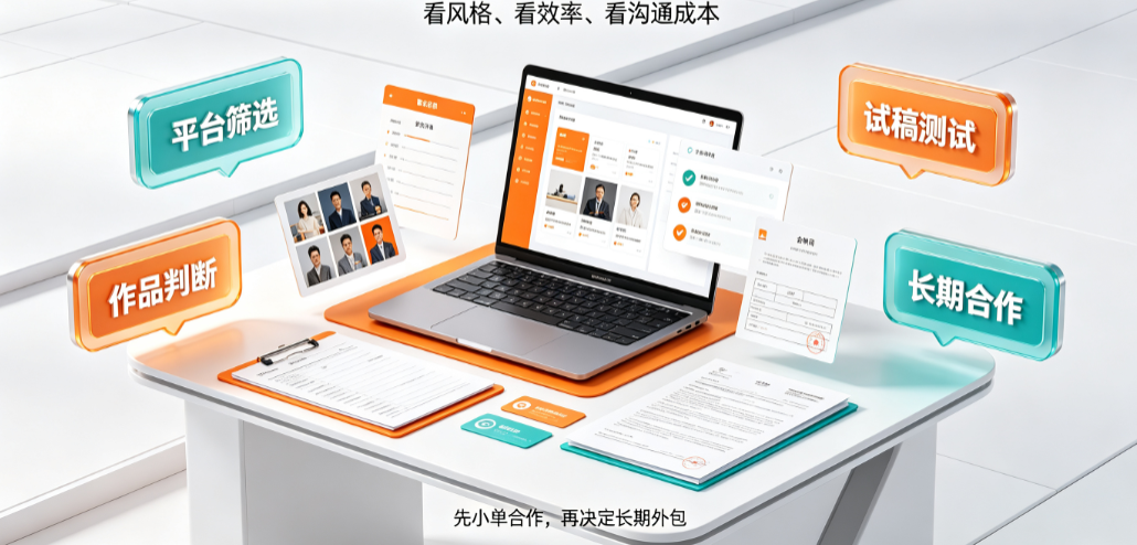 怎么找图片美工外包？