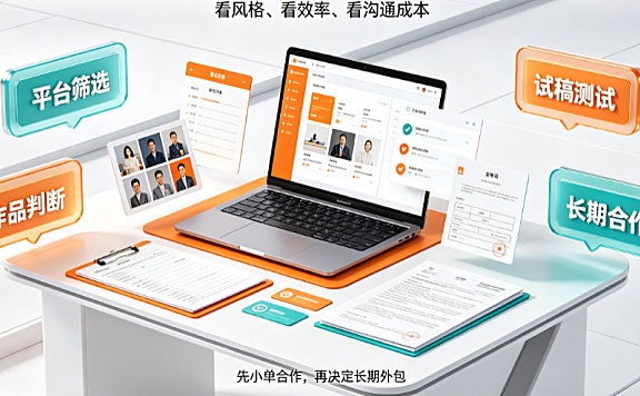怎么找图片美工外包?电商卖家精准寻源指南