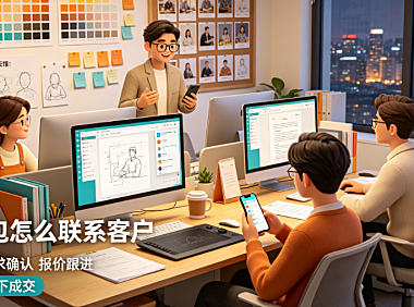 美工外包怎么联系客户的？全渠道获客与转化实战指南
