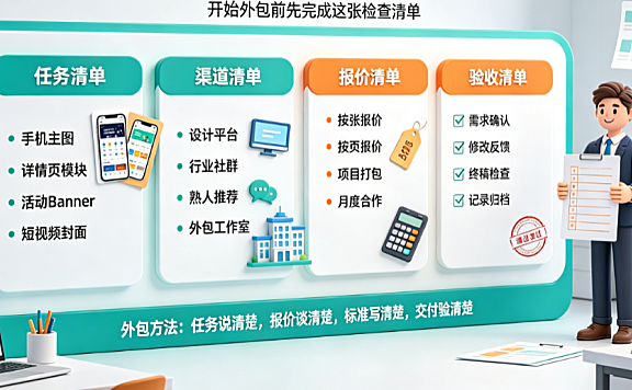 手机美工怎么外包?全流程实操与避坑指南