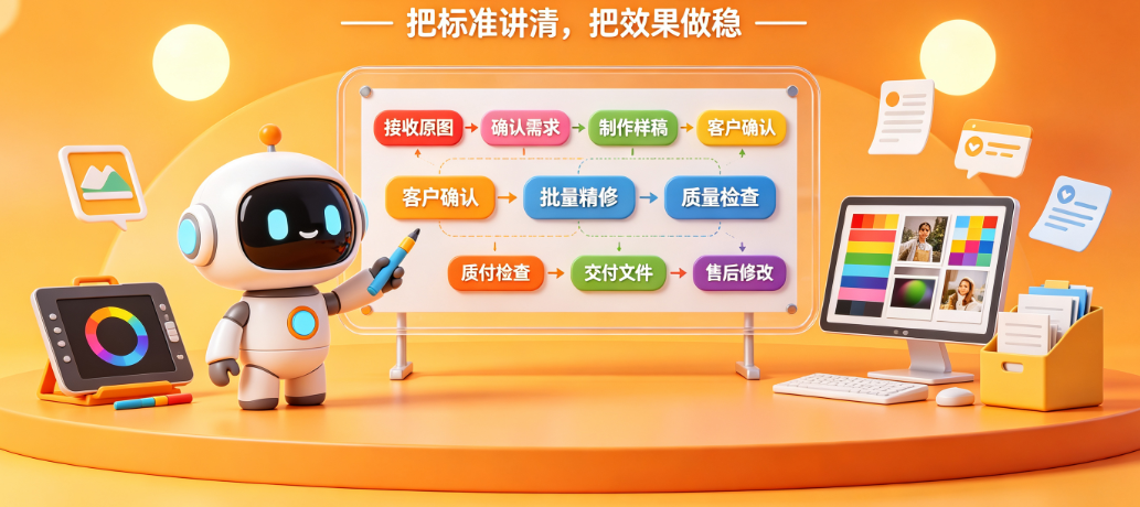 美工精修外包怎么样做？