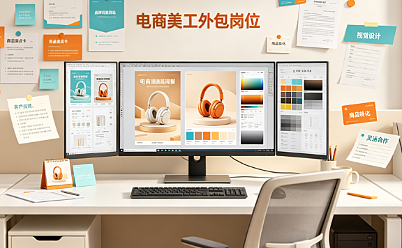 电商美工外包岗位怎么样?真实职场体验与入行建议