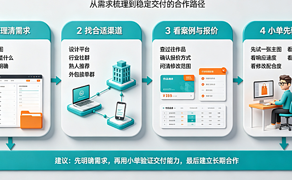 淘宝美工怎么找外包？接单渠道与避坑指南