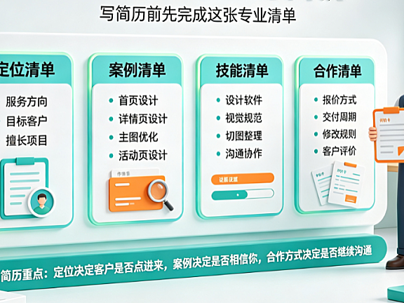 外包美工怎么写简历?高转化模板与撰写指南